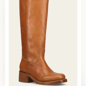 NWT Frye Campus 14L Boots saddle Size Women's 7.5